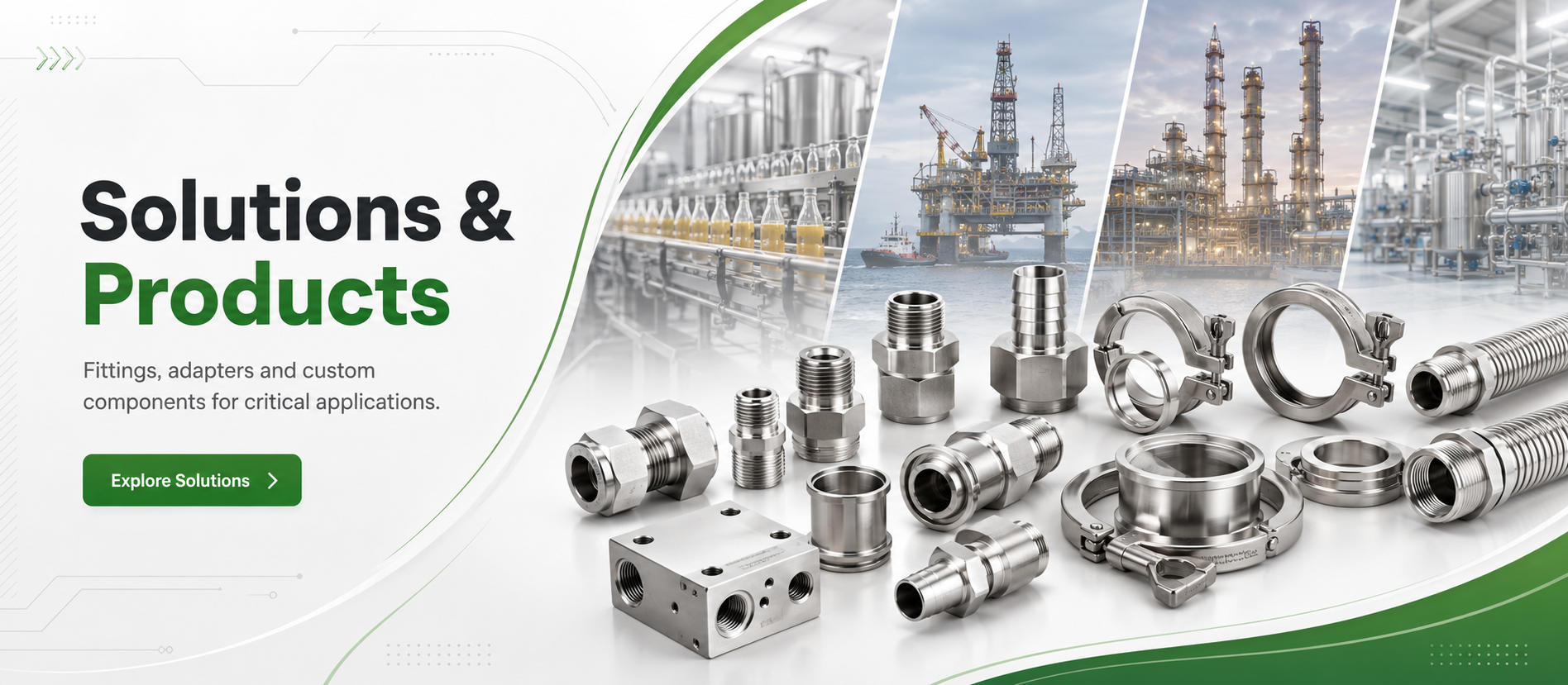 Stainless steel solutions by application