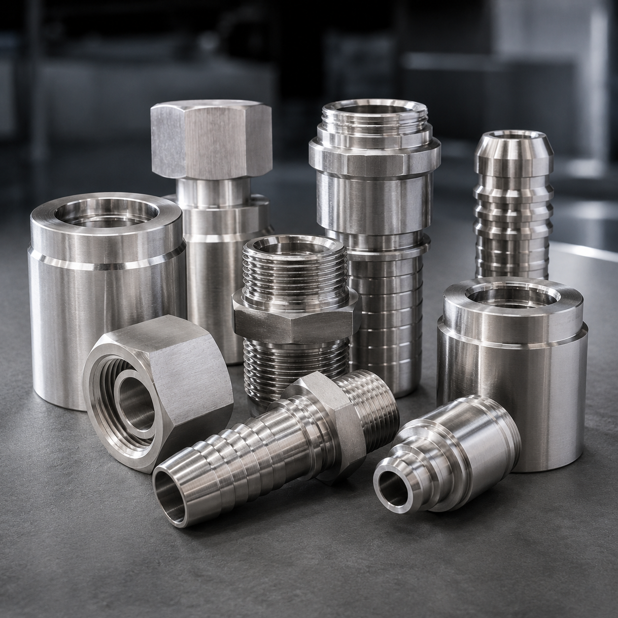 Industrial stainless steel applications