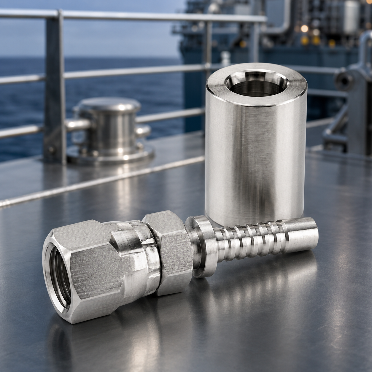 Marine and offshore stainless steel applications