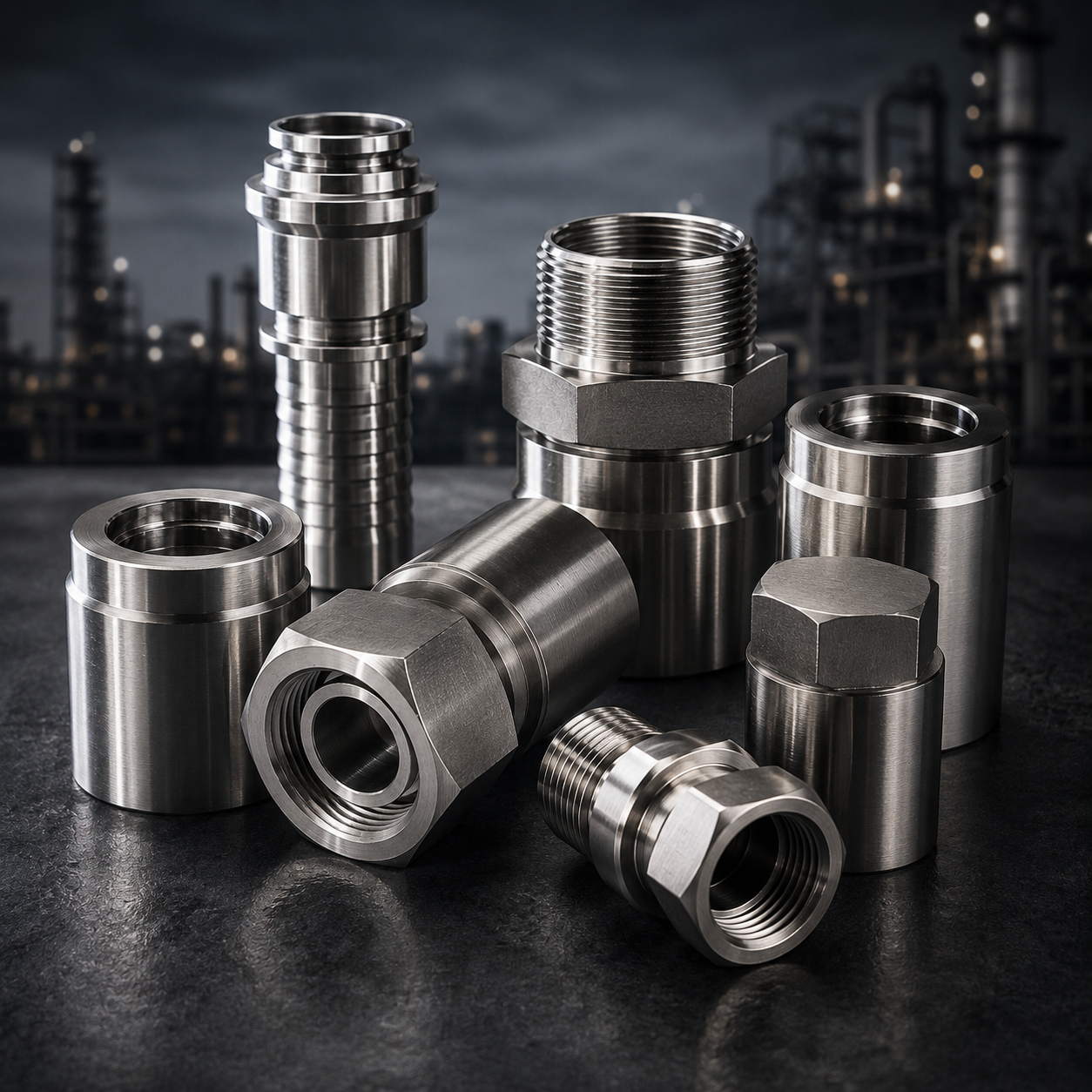 Oil and gas stainless steel applications